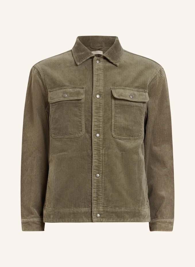

Вельветовая куртка castleford Allsaints, хаки