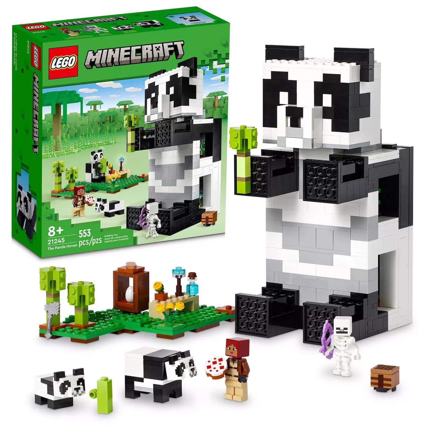 LEGO Minecraft The Panda Haven 21245 Набор строительных игрушек LEGO