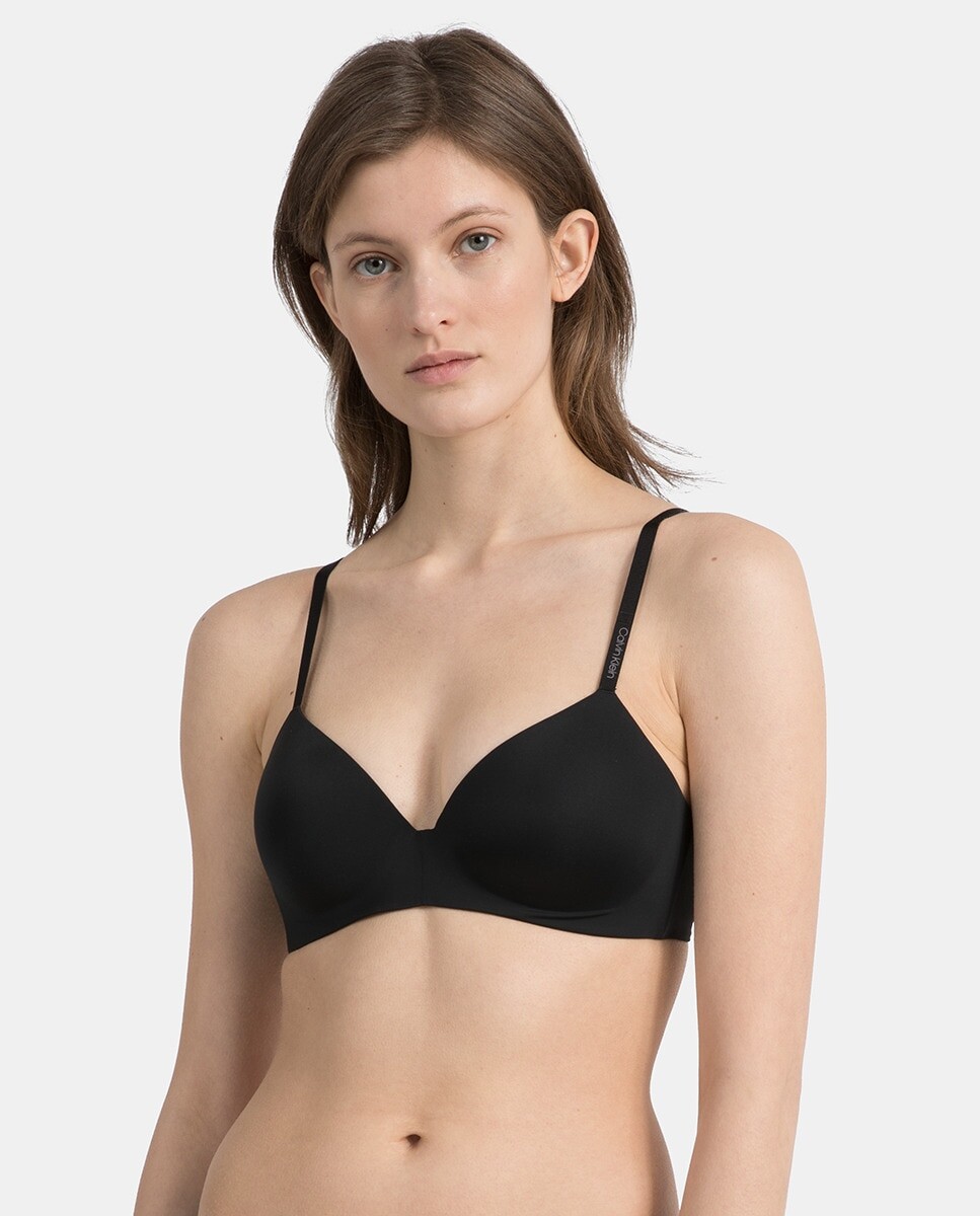 

Треугольный бюстгальтер на подкладке Calvin Klein Calvin Klein, черный