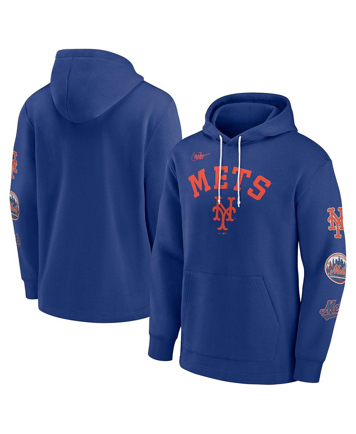 

Мужской пуловер с капюшоном Royal New York Mets Rewind Lefty Nike