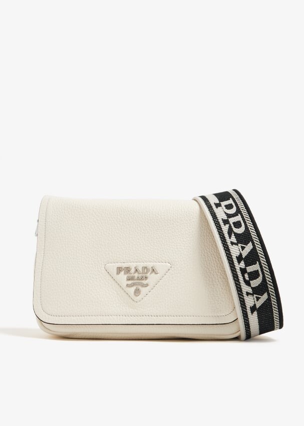 

Сумка через плечо Prada Leather, белый