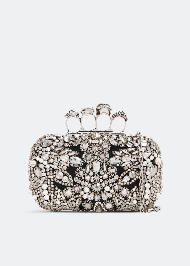 

Клатч Alexander Mcqueen Knuckle, черный
