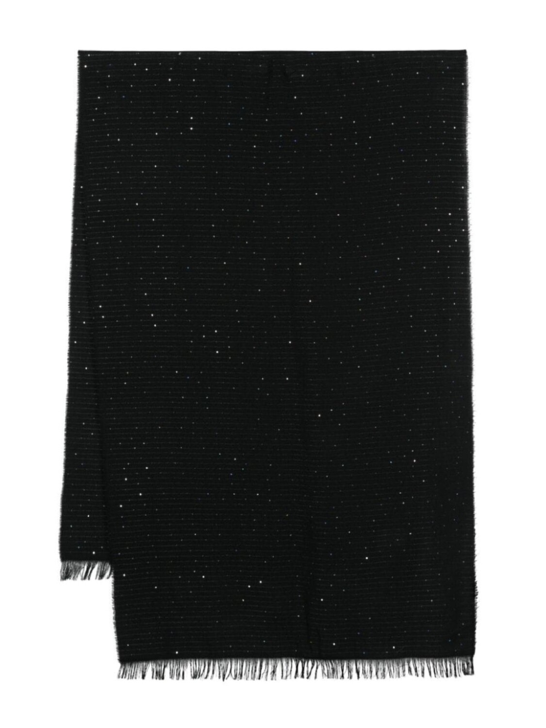

Fabiana Filippi шарф Pashmina с пайетками, черный