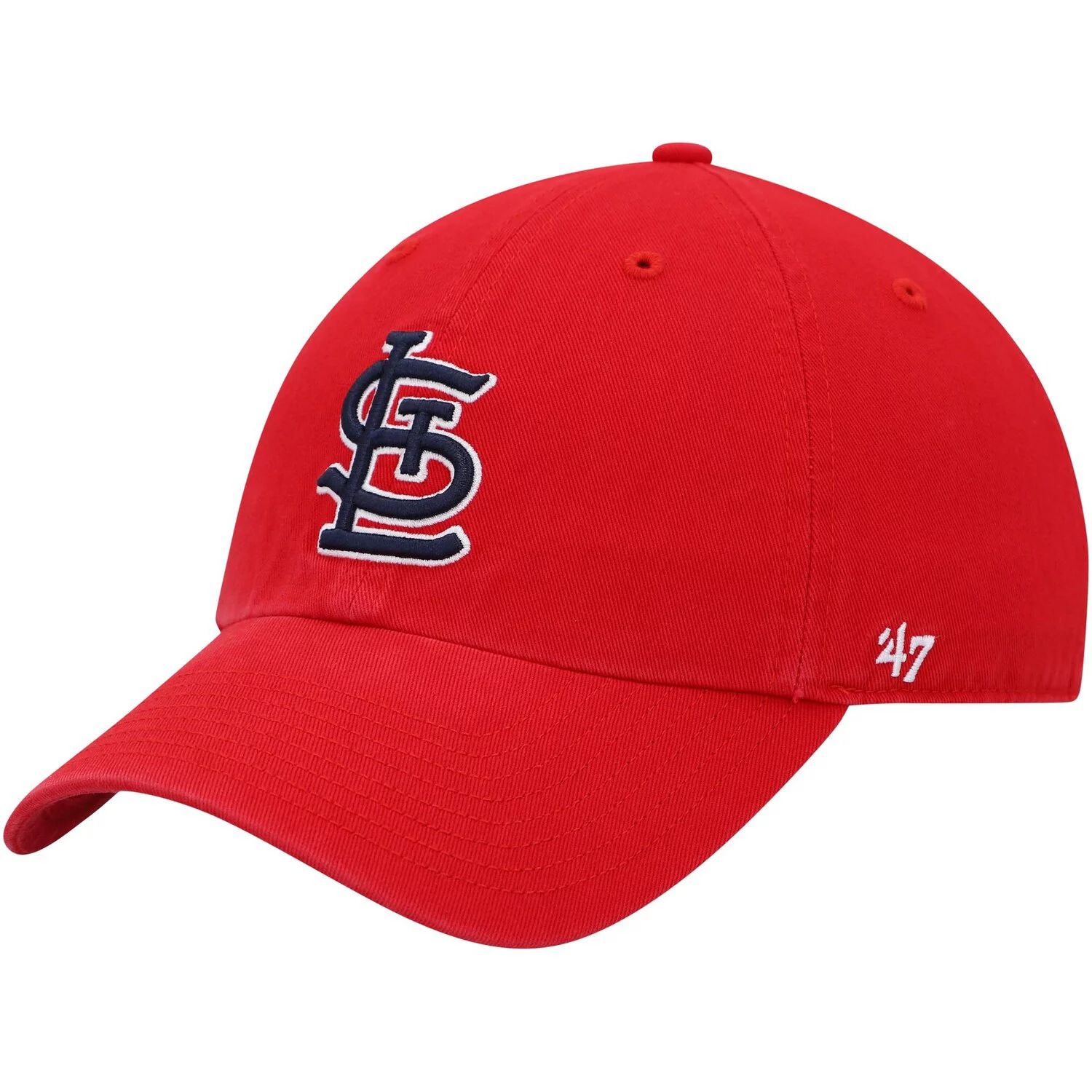 Мужская регулируемая кепка Red St. Louis Cardinals '47 Game Clean Up 47 Brand
