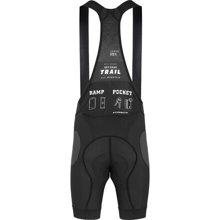 

Короткие шорты Trail Liner Bib мужские Assos, черный