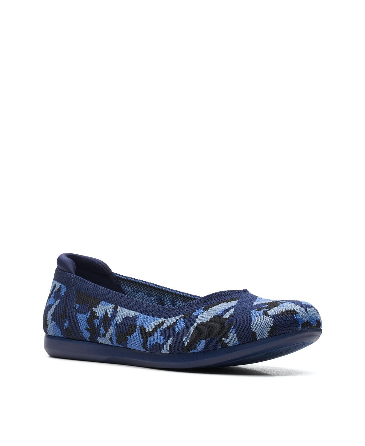 

Женские балетки Cloudsteppers Carly Wish Clarks, синий