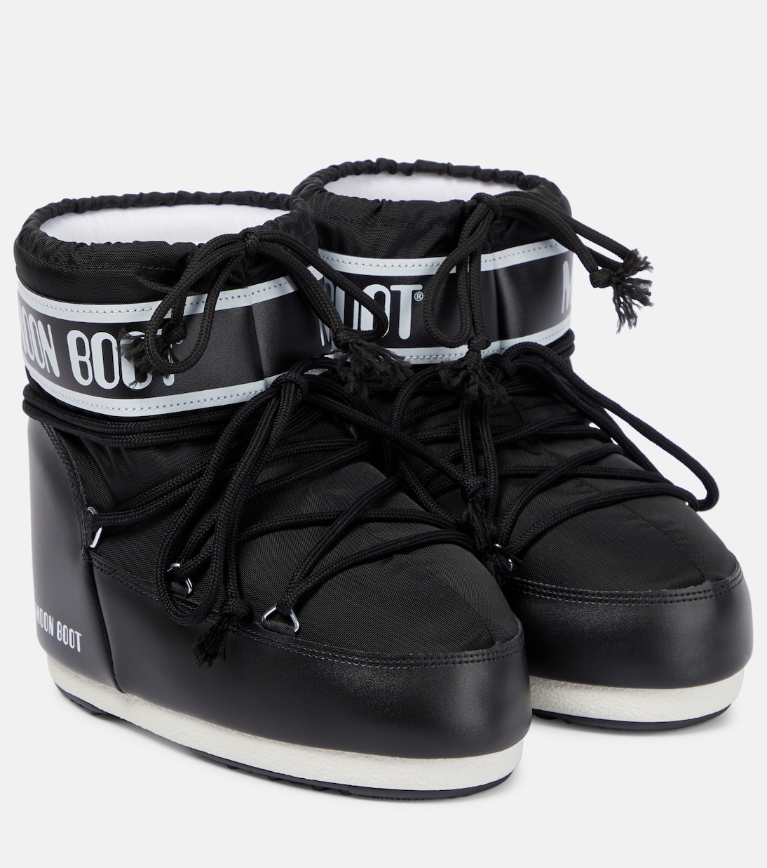 Низкие зимние ботинки icon Moon Boot, черный