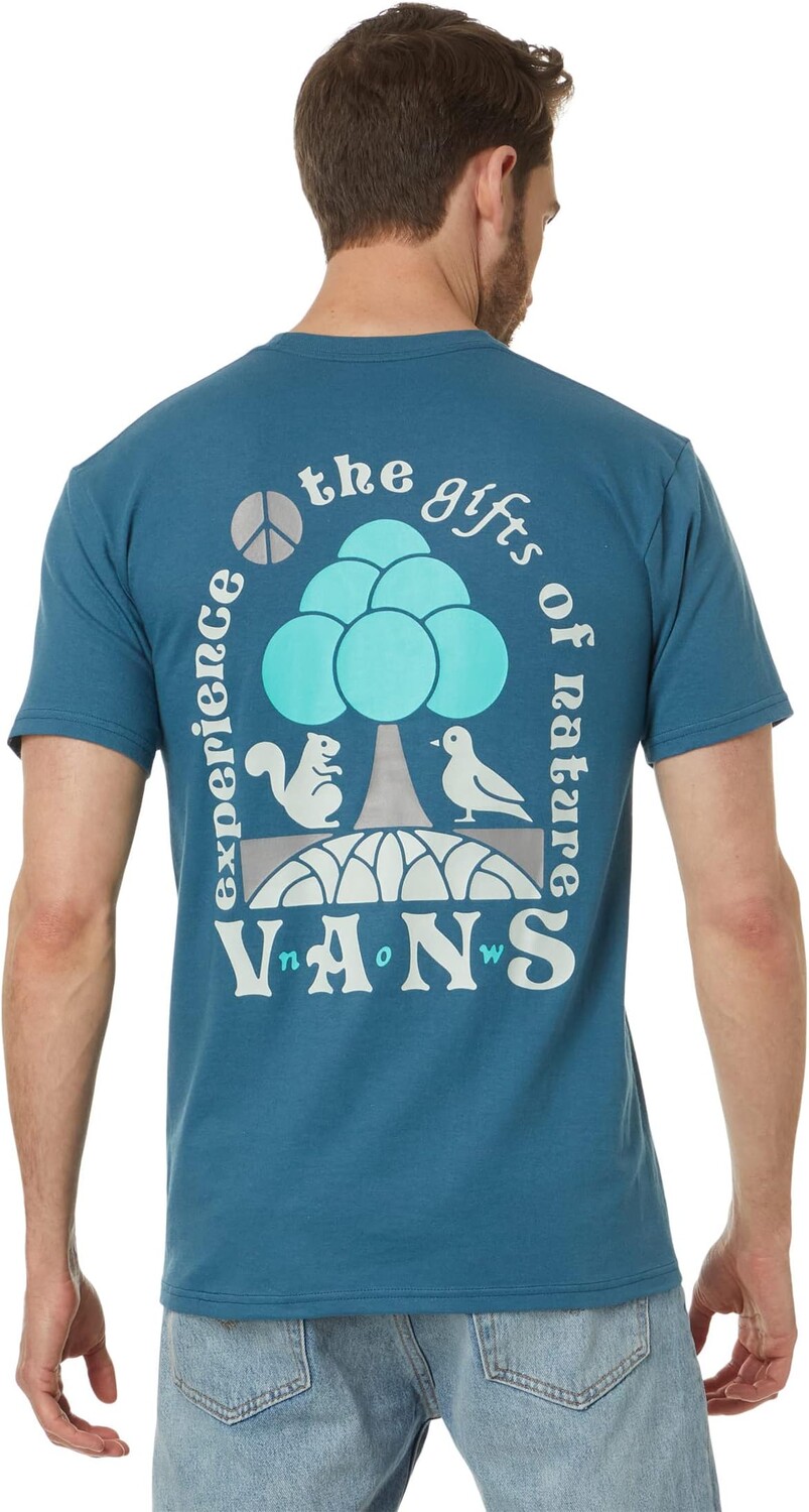 

Футболка с короткими рукавами Gifts Of Nature Vans, цвет Vans Teal