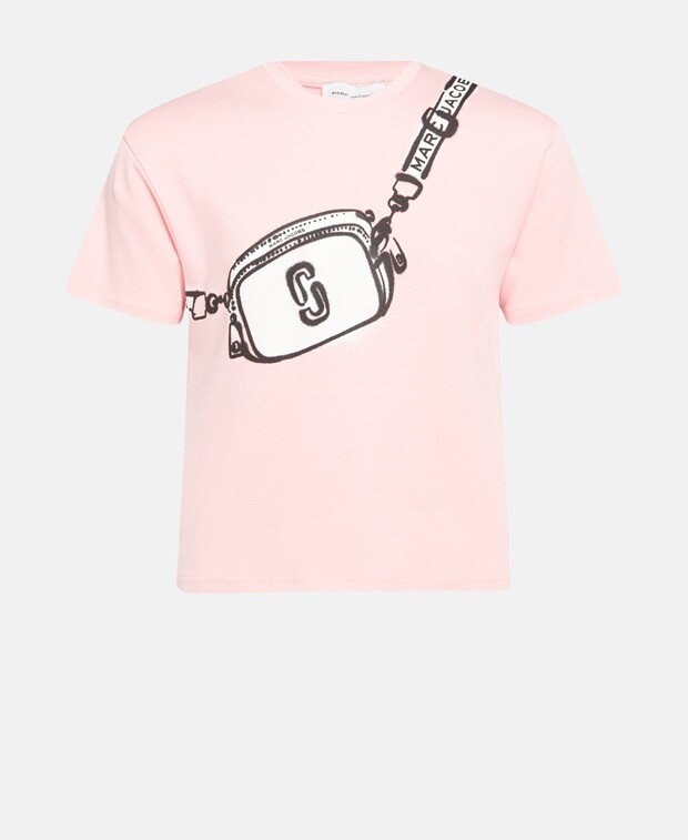 

Футболка Marc Jacobs, розовый