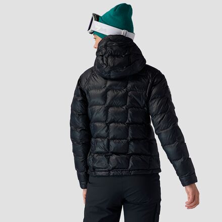 Утепленная пуховая куртка - женская Backcountry, черный стеганая утепленная куртка рубашка мужская backcountry цвет fired brick