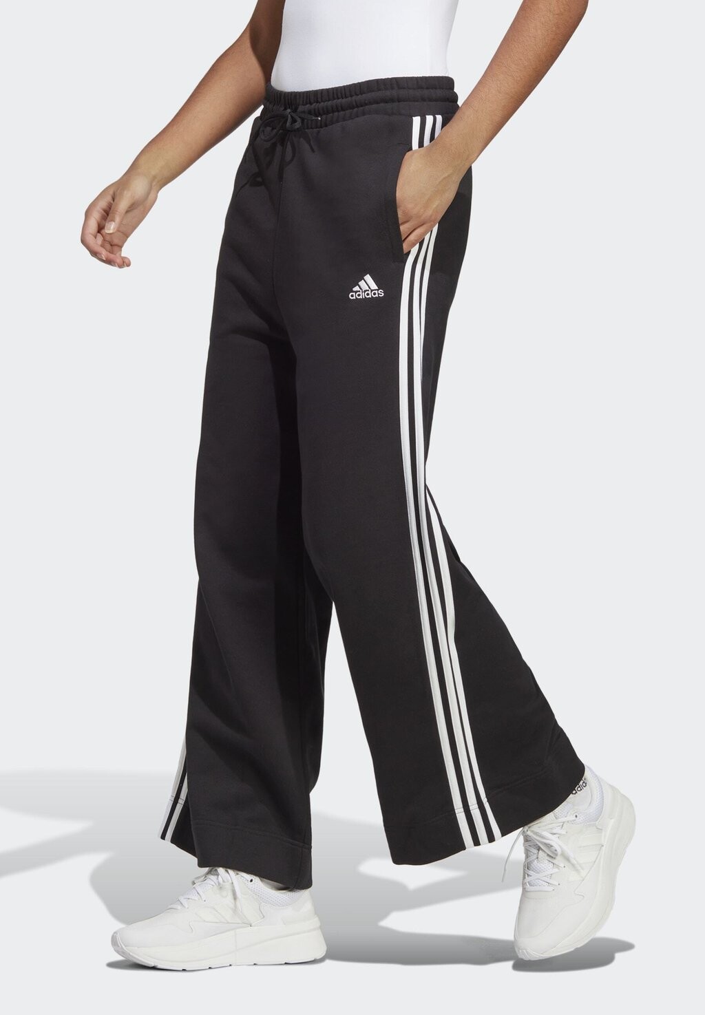 

Спортивные брюки Adidas, черно-белый, Черный