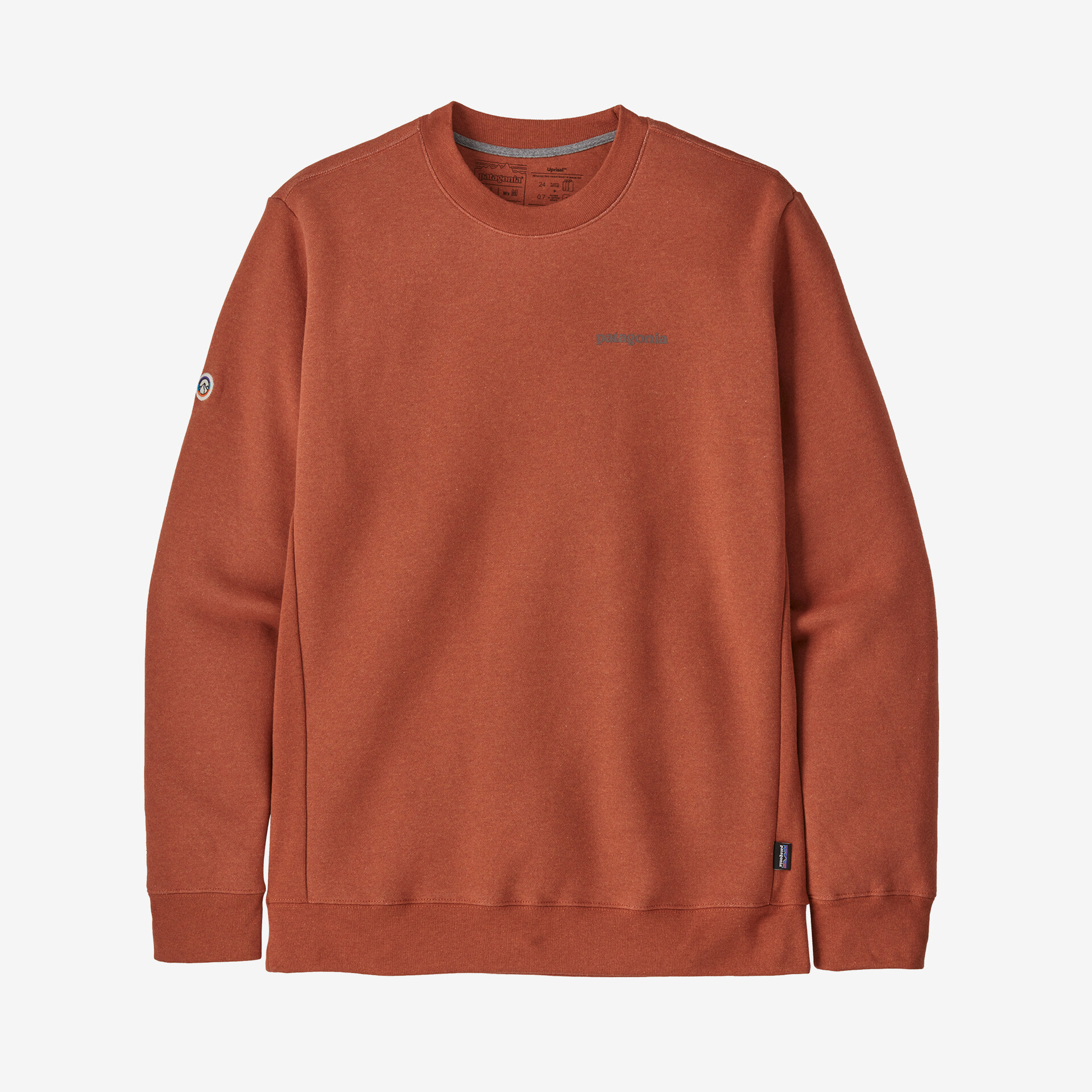 

Толстовка Fitz Roy Icon Uprisal Crew Patagonia, цвет Quartz Coral