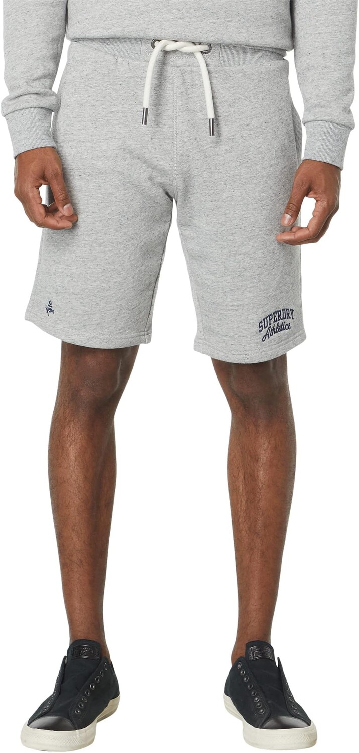 

Винтажные спортивные шорты для спортзала Superdry, цвет Athletic Grey Marl