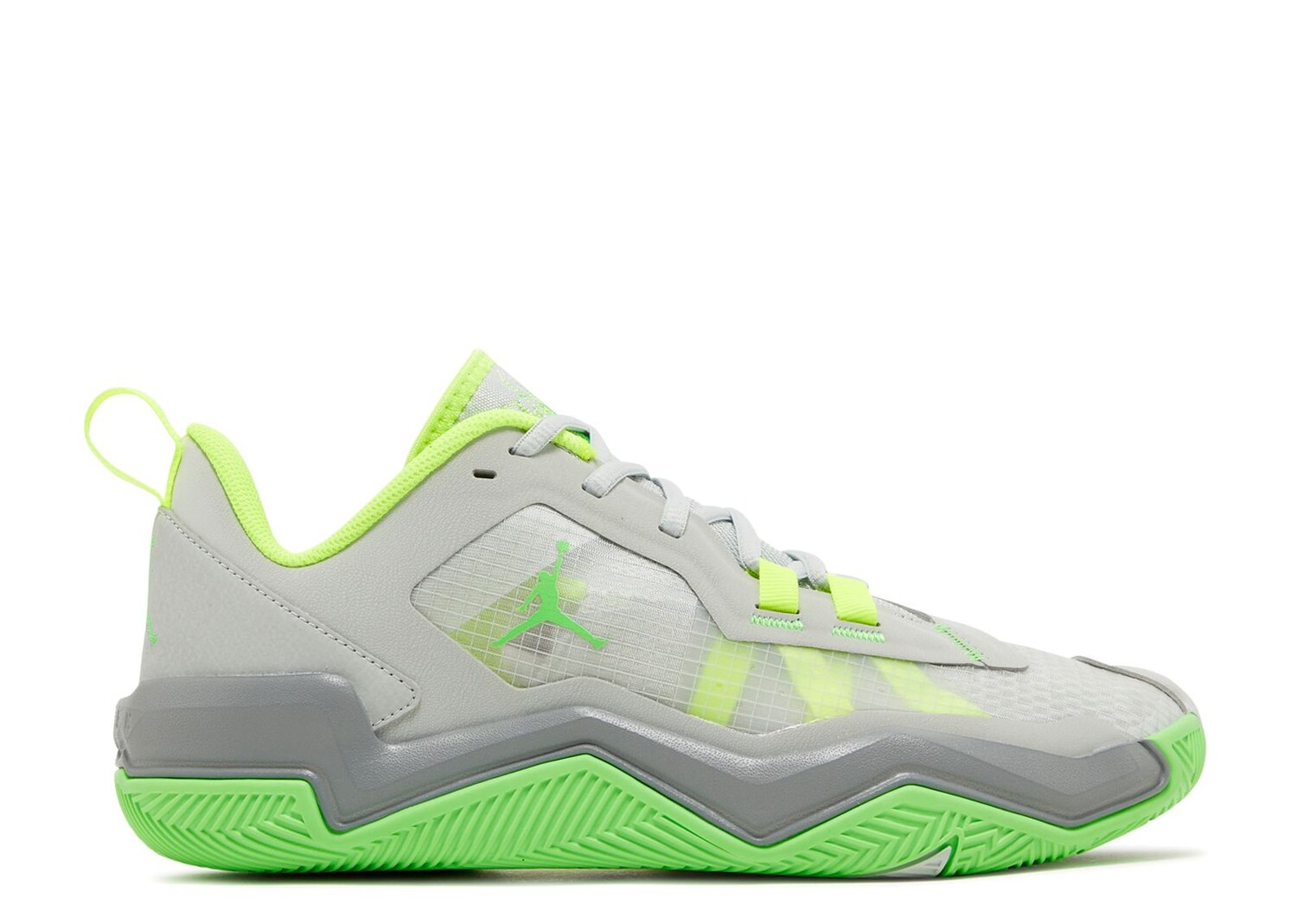 

Кроссовки Air Jordan Jordan One Take 4 'Grey Green Strike', серый