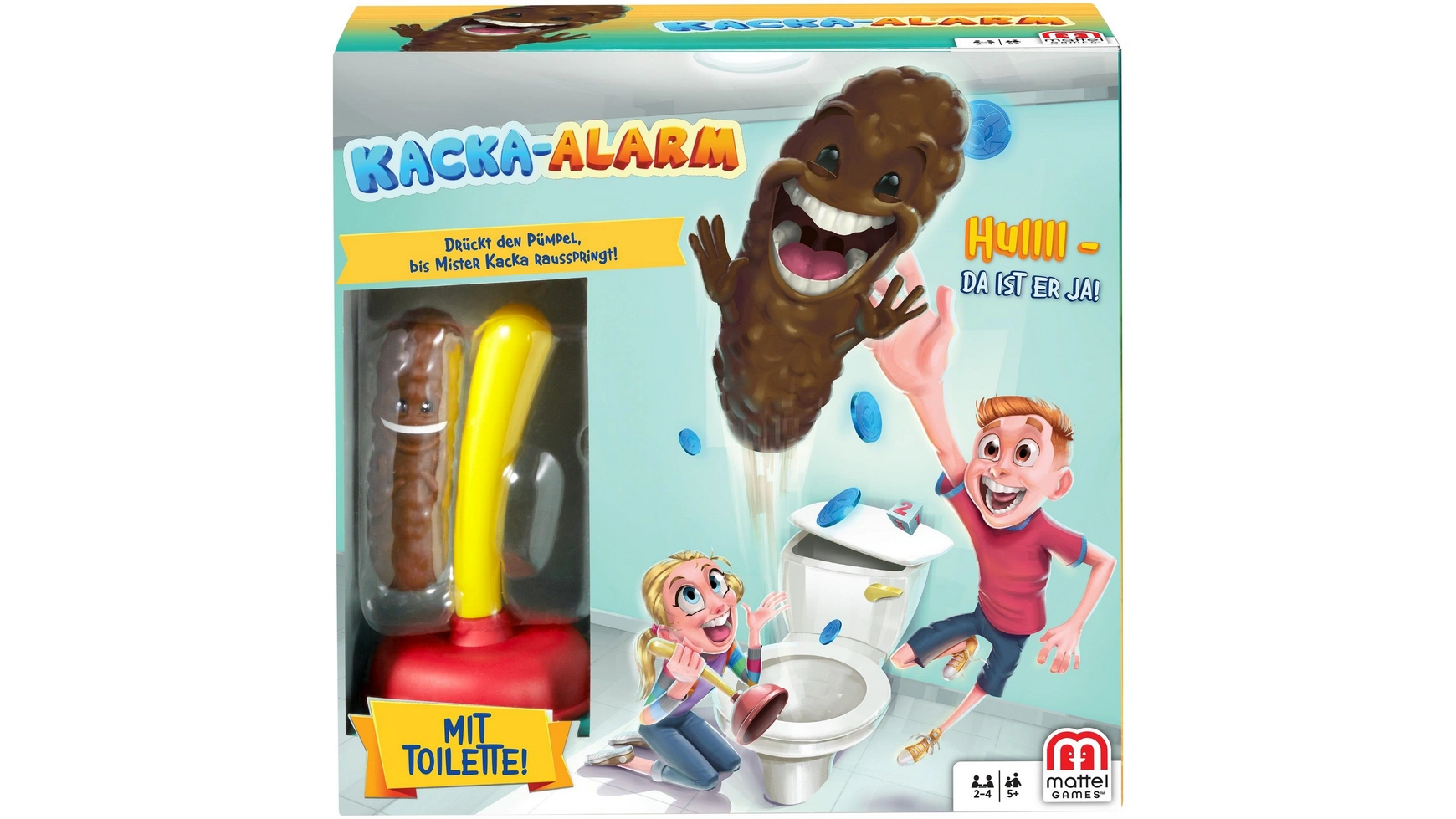 Mattel Games Poop Alarm!, детская игра, экшн-игра, игра на ловкость