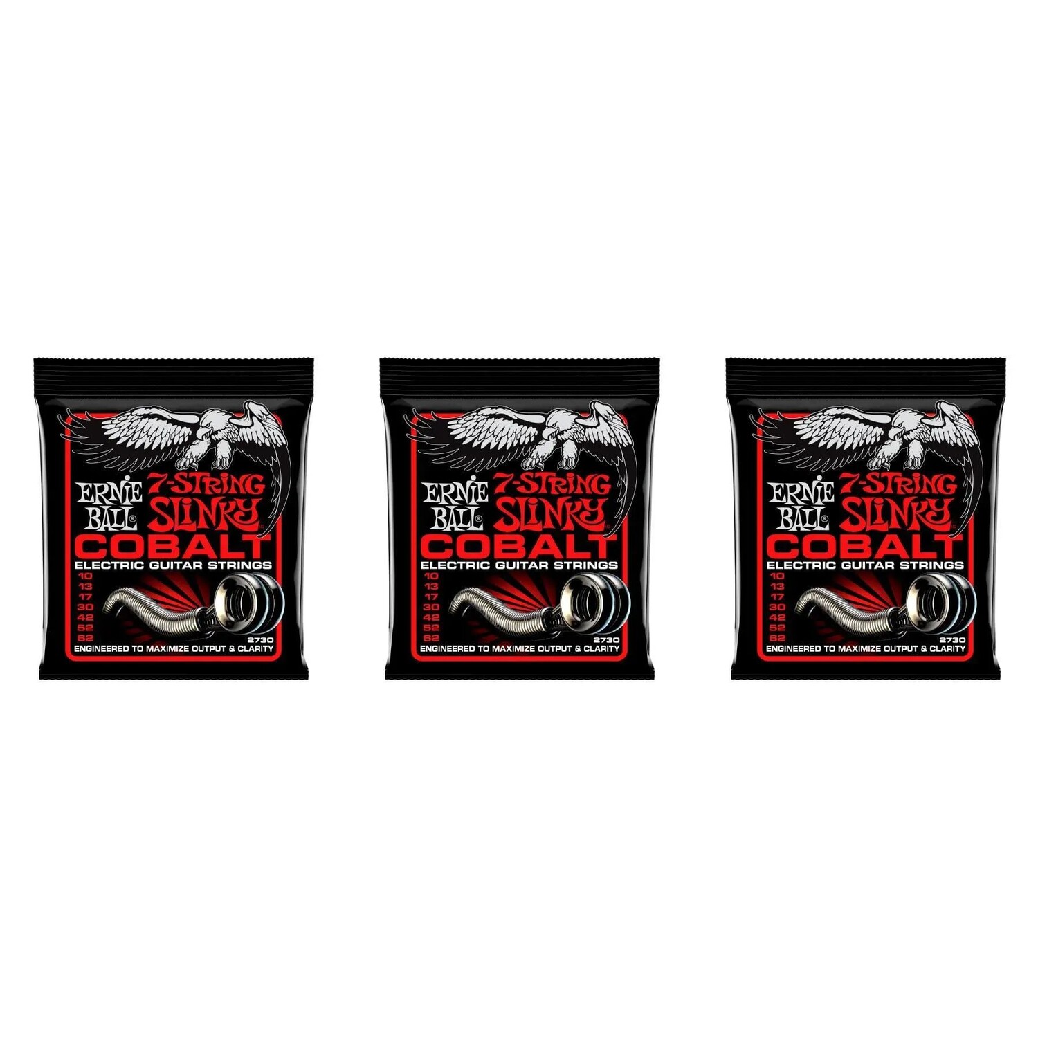 

Струны для электрогитары Ernie Ball 2730 Skinny Top Heavy Bottom Slinky Cobalt — .010-.062, 7 струн (3 шт.)