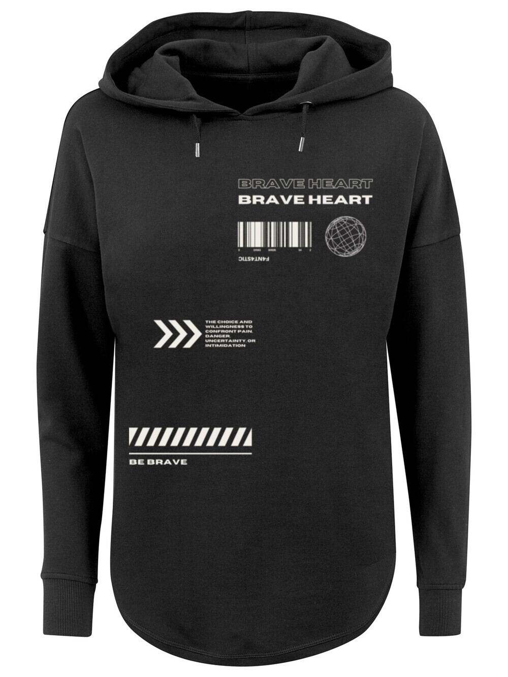 

Толстовка F4Nt4Stic Brave Heart, черный