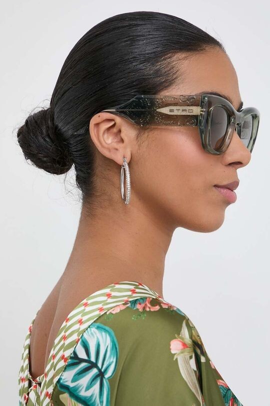 

Солнечные очки Etro, зеленый