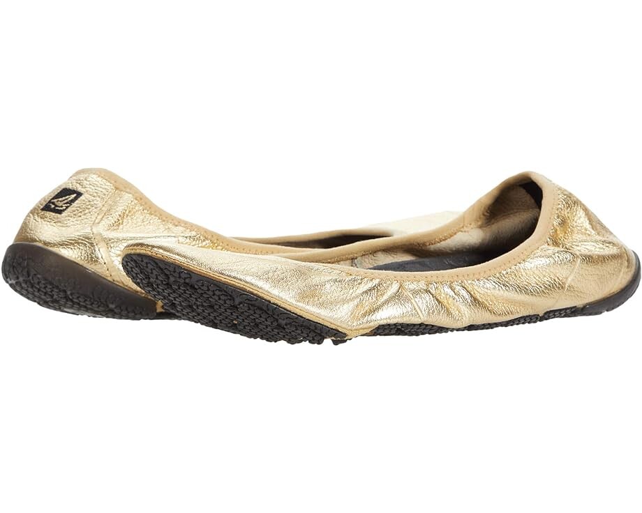 

Балетки Sperry Sonr Flex Leather, золотой