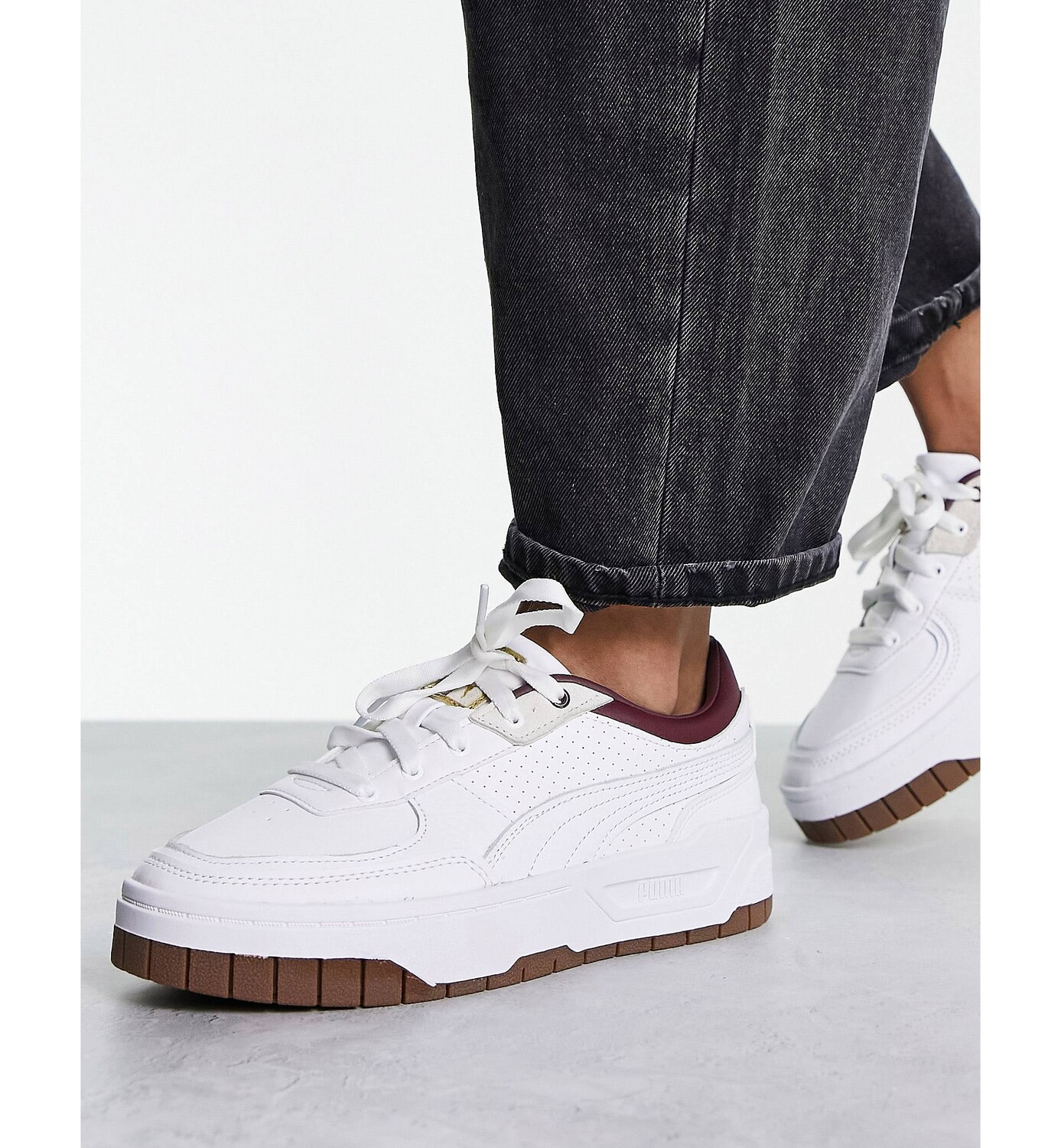 

Puma Cali Dream белого цвета с резиновой подошвой, Белый