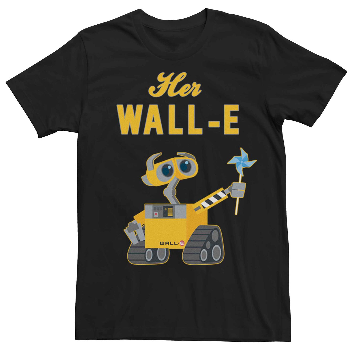 disney wall e level 5 Мужская футболка Disney Pixar Wall-E Her Wall-E Licensed Character