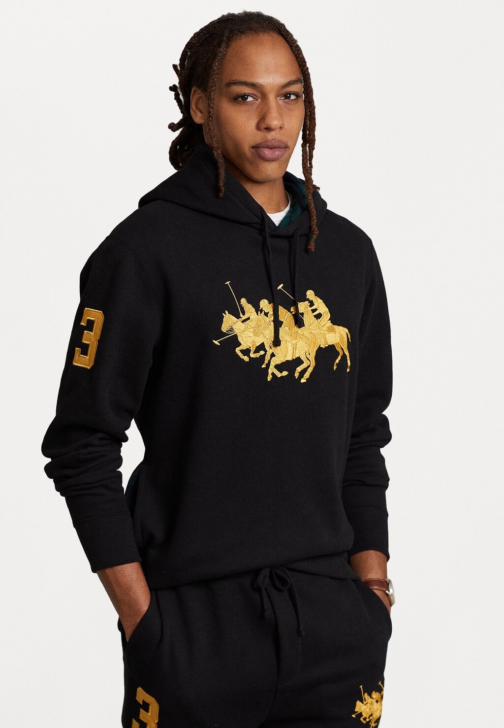 

Толстовка Polo Ralph Lauren HOOD LONG SLEEVE, черный