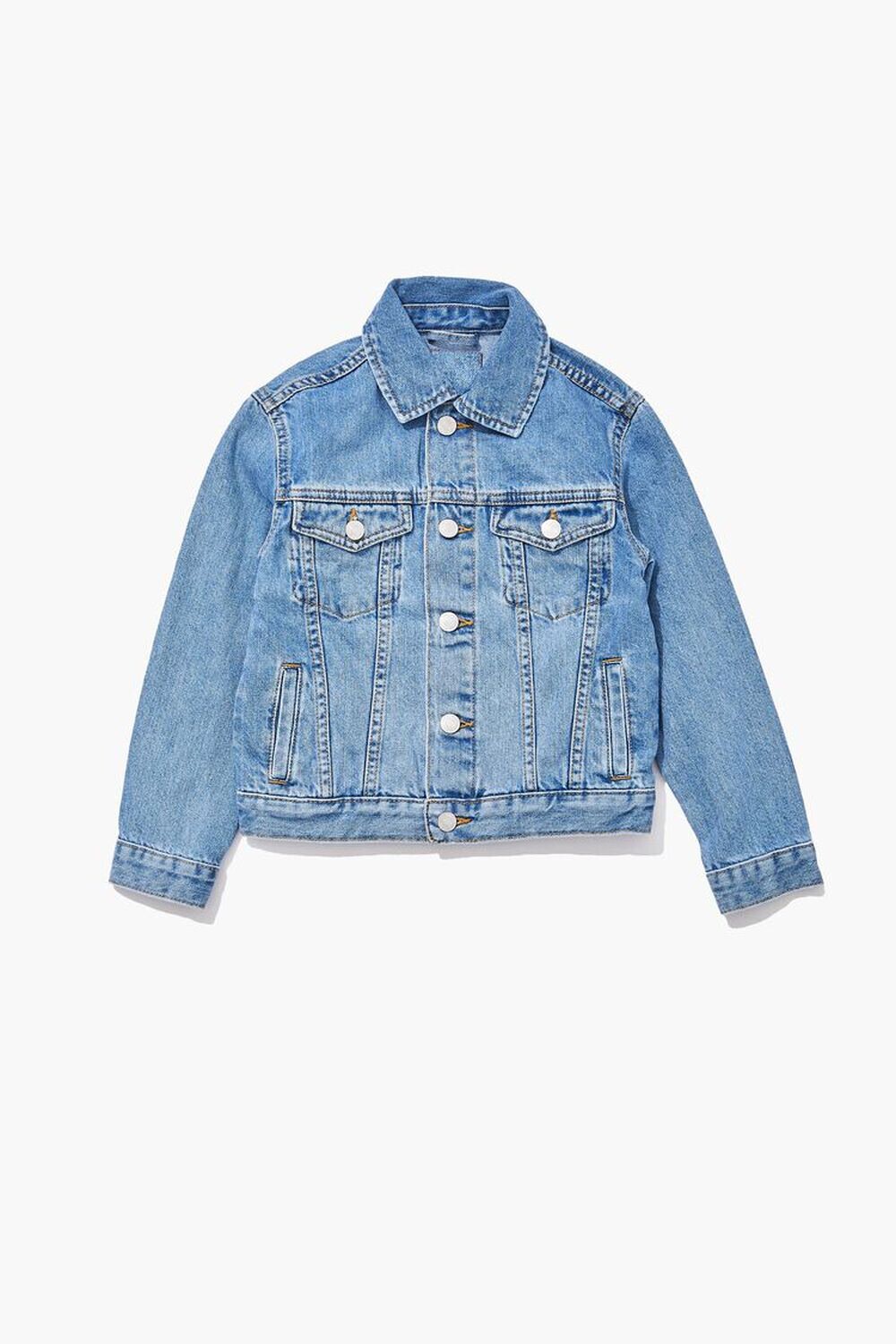 

Детская куртка из органического хлопка Forever 21, деним
