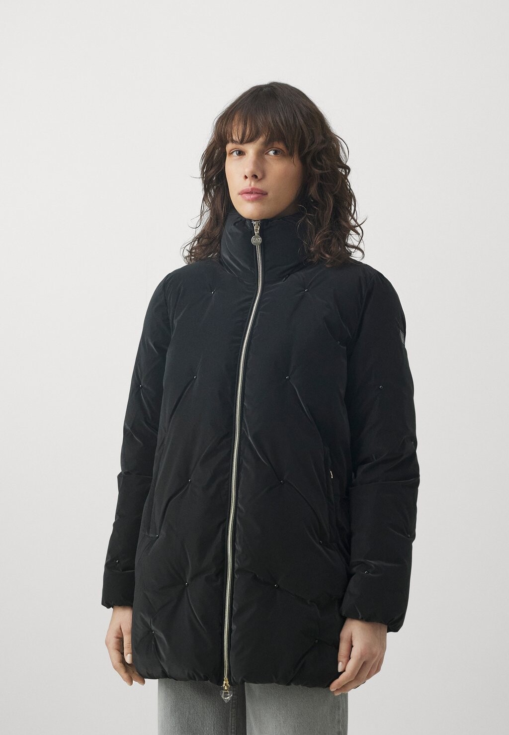 

Зимнее пальто Caban Coat EA7 Emporio Armani, черный