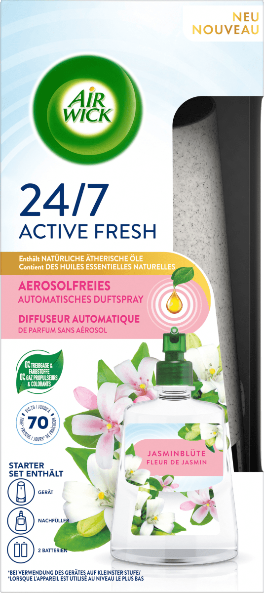 

Освежитель воздуха Active Fresh Jasmin 1 шт. AirWick