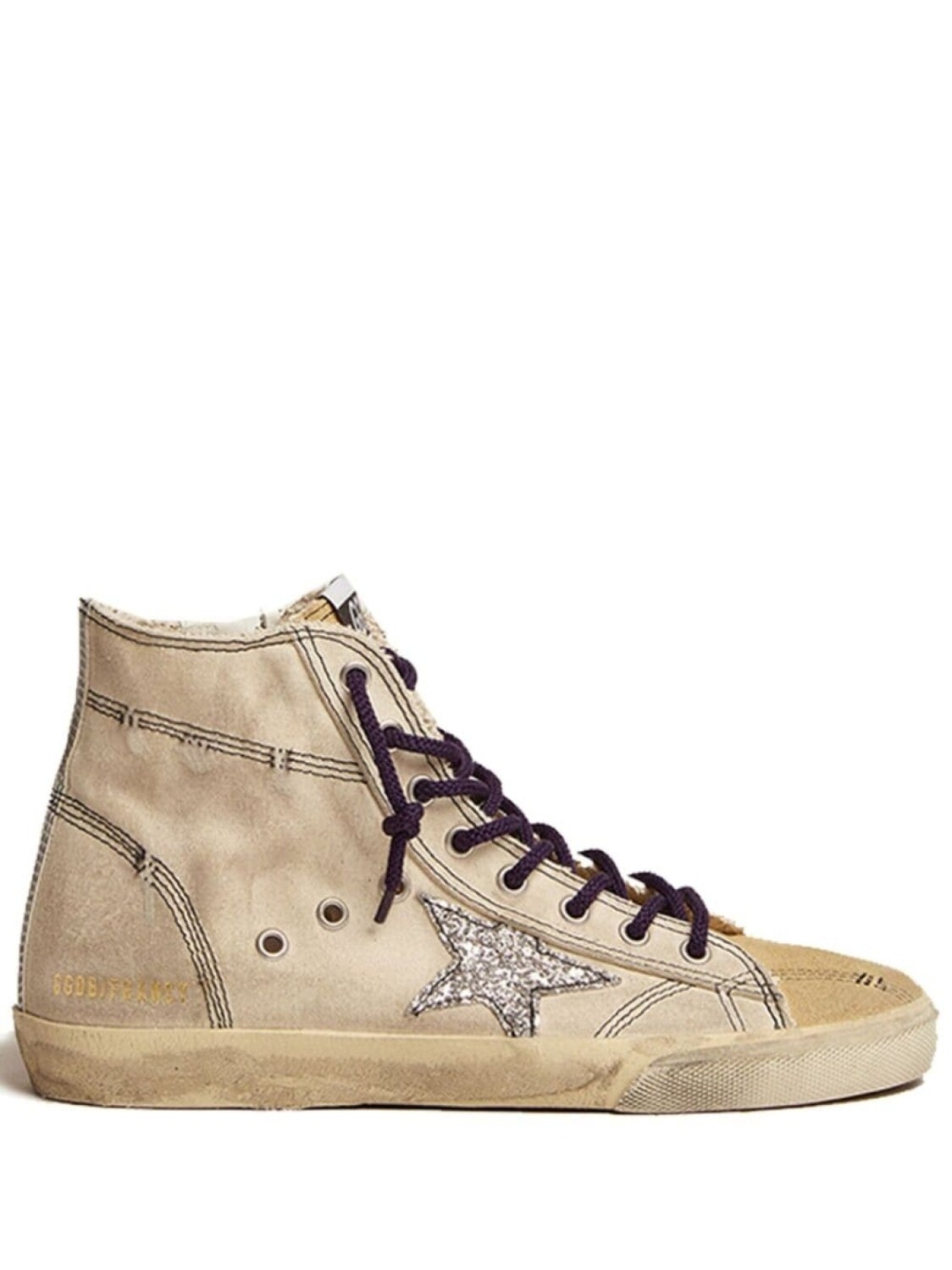 

Golden Goose кеды Francy, нейтральный цвет
