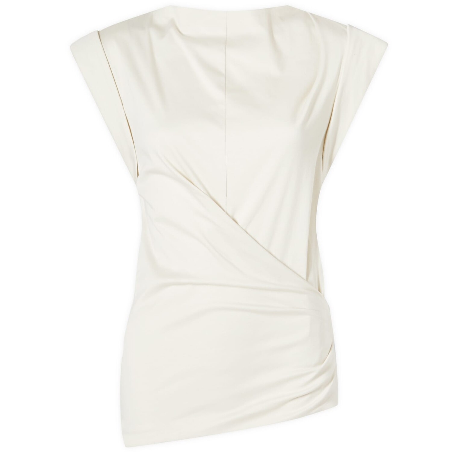 

Топ Isabel Marant Maisan Jersey Top, цвет Chalk