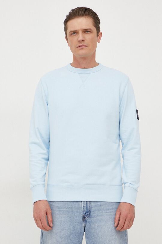 

Хлопковая толстовка Calvin Klein Jeans, синий