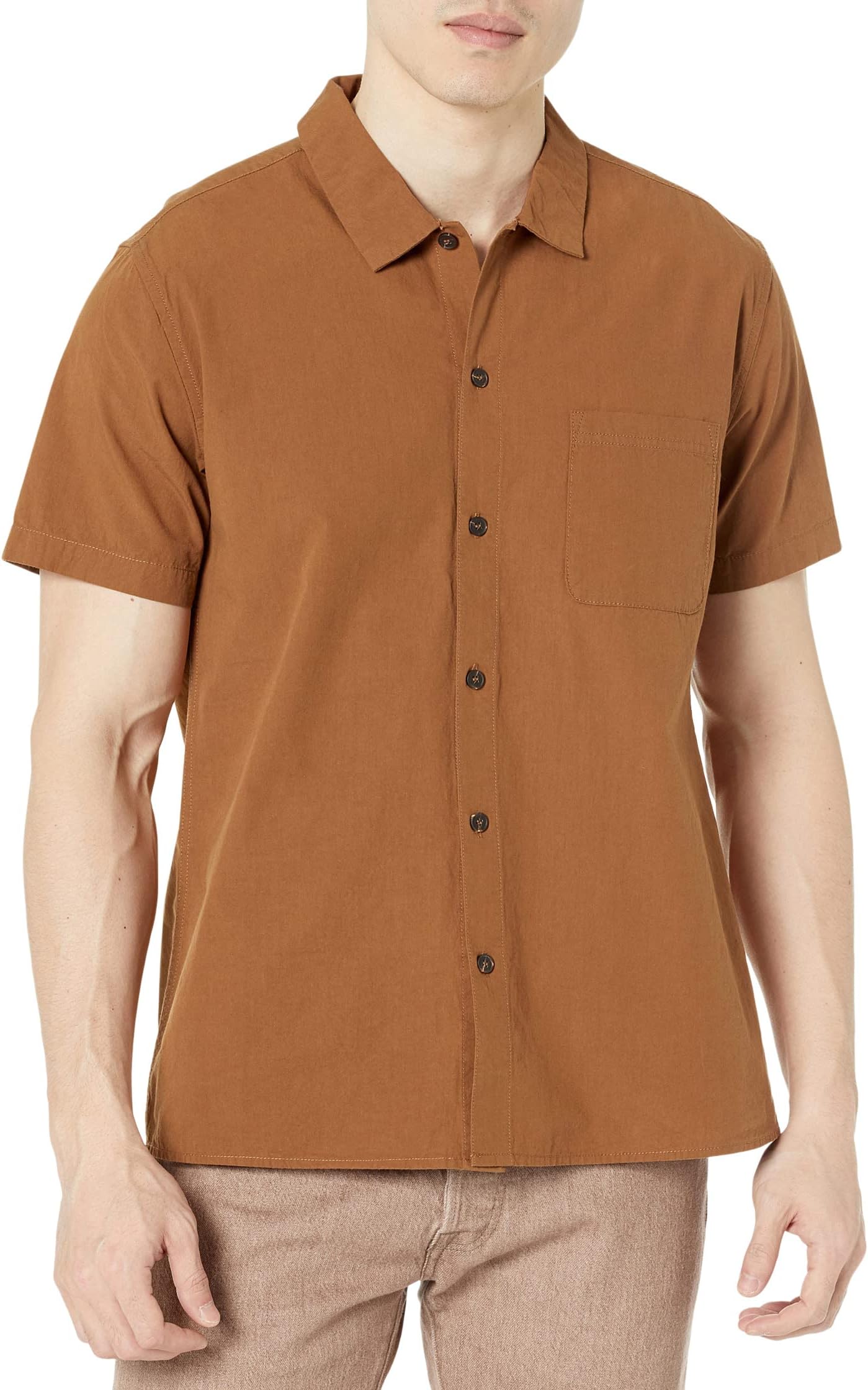 цена Рубашка с коротким рукавом Essential Rhythm, цвет Cedar