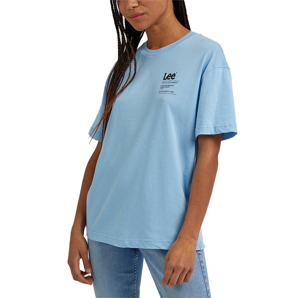 

Футболка Lee Relaxed Short Sleeve Crew Neck, синий