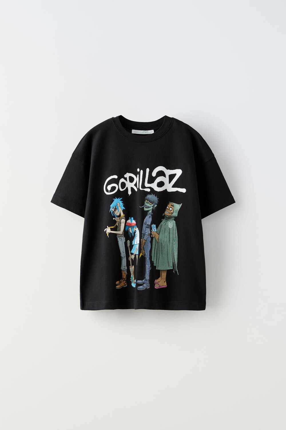 

Футболка gorillaz Zara, черный