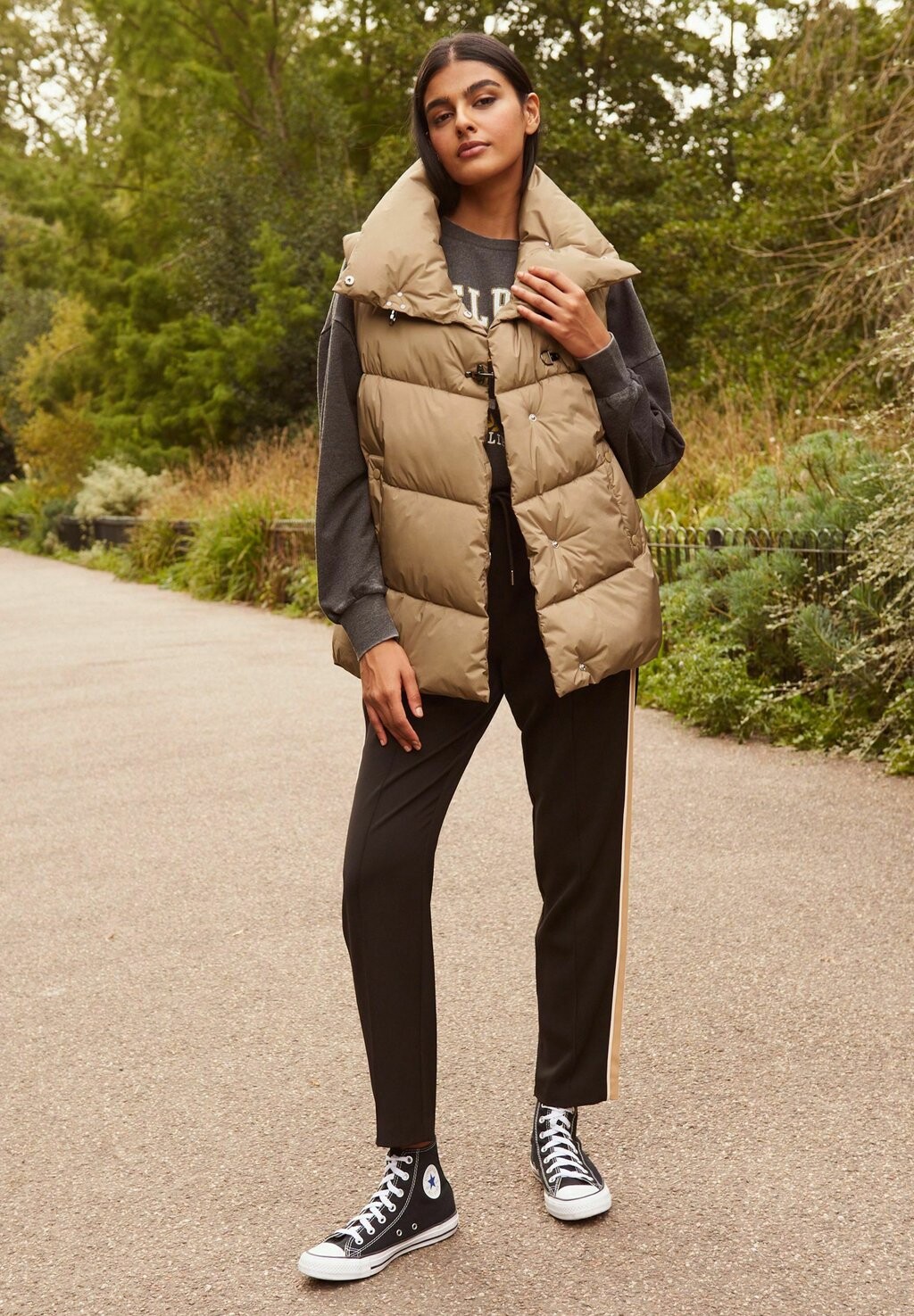 

Жилет Gilet With Clasp Detail Next, цвет neutral