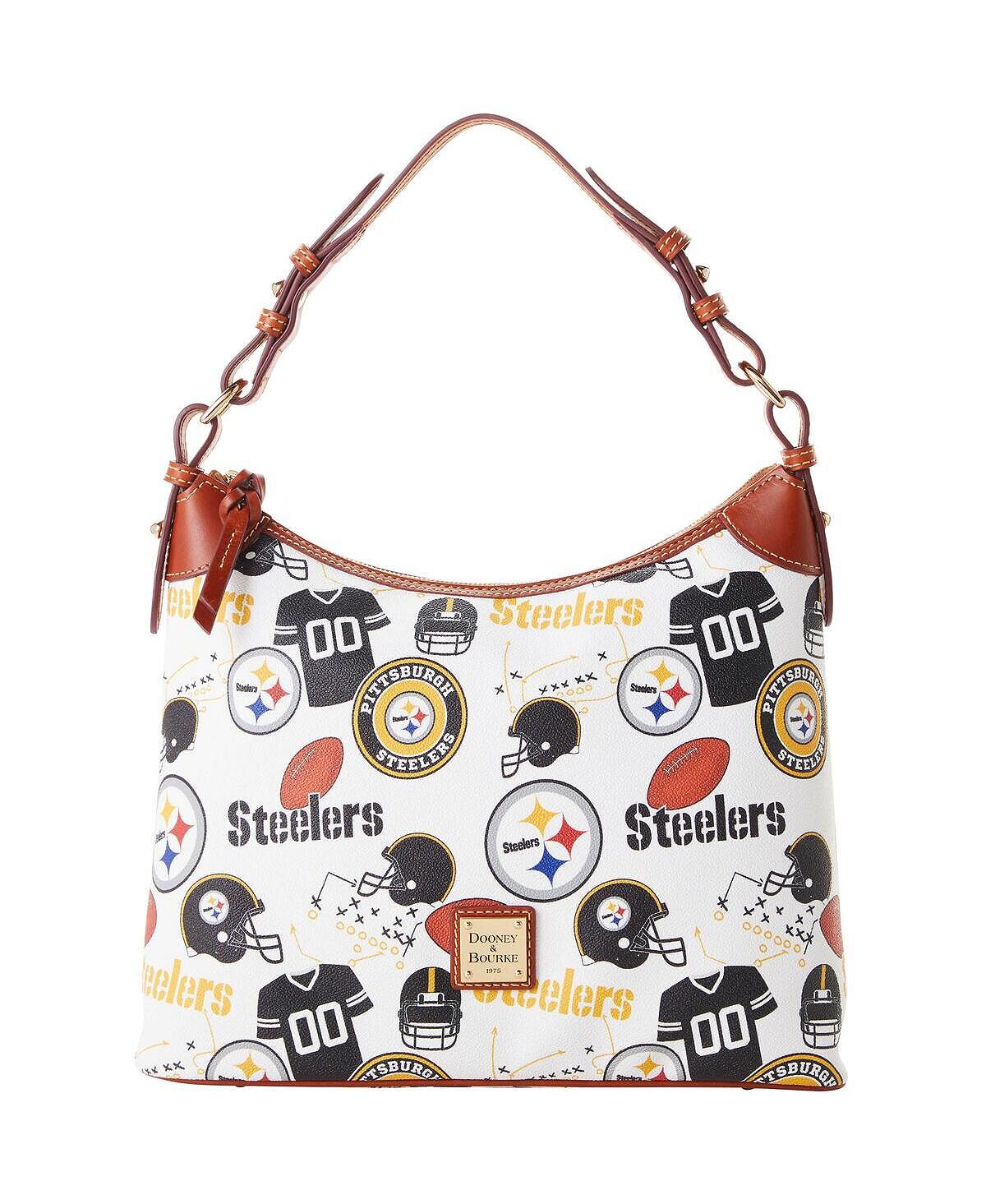 

Женская сумка-хобо Pittsburgh Steelers Game Day Dooney & Bourke