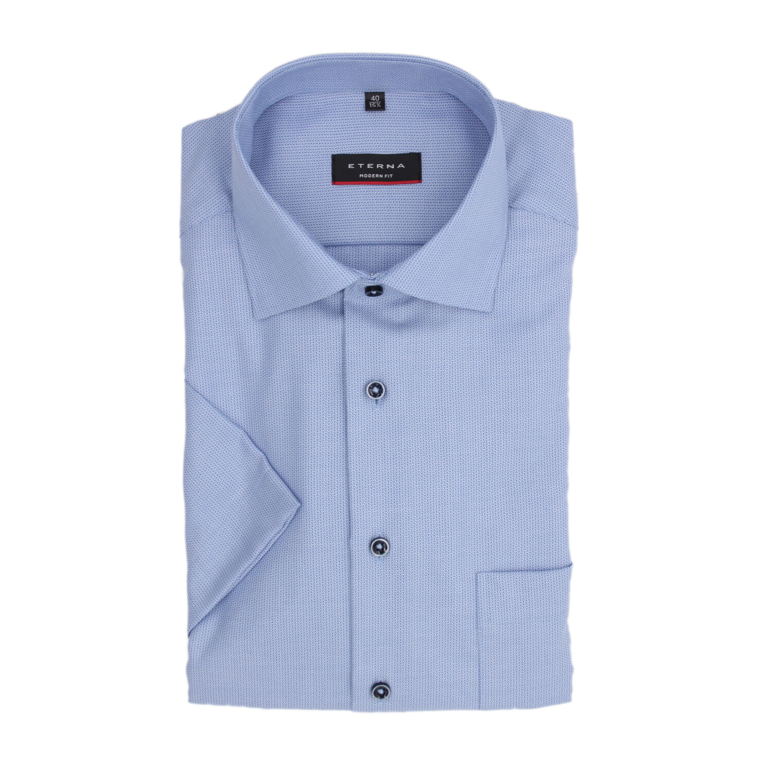 

Рубашка Eterna en 8204 C169, цвет Mittelblau