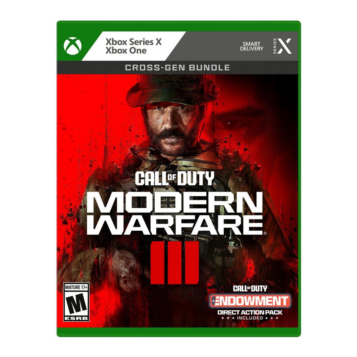 Видеоигра Call of Duty: Modern Warfare III Cross-Gen Bundle - Xbox Series X and Xbox One игра call of duty modern warfare ii cross gen bundle для xbox one и xbox series x s аргентина русский перевод электронный ключ