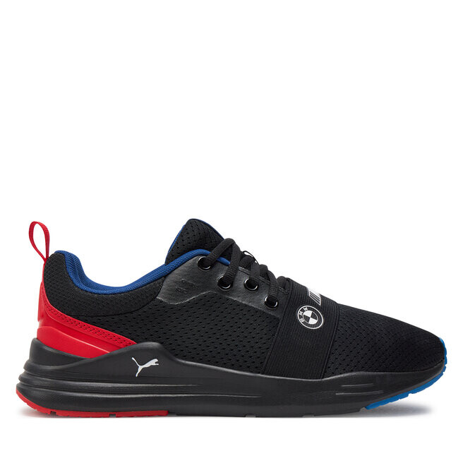 

Кроссовки Puma Bmw Mms Wired Run 307793-03 Puma Black/Pop Red/Pro Blue, черный