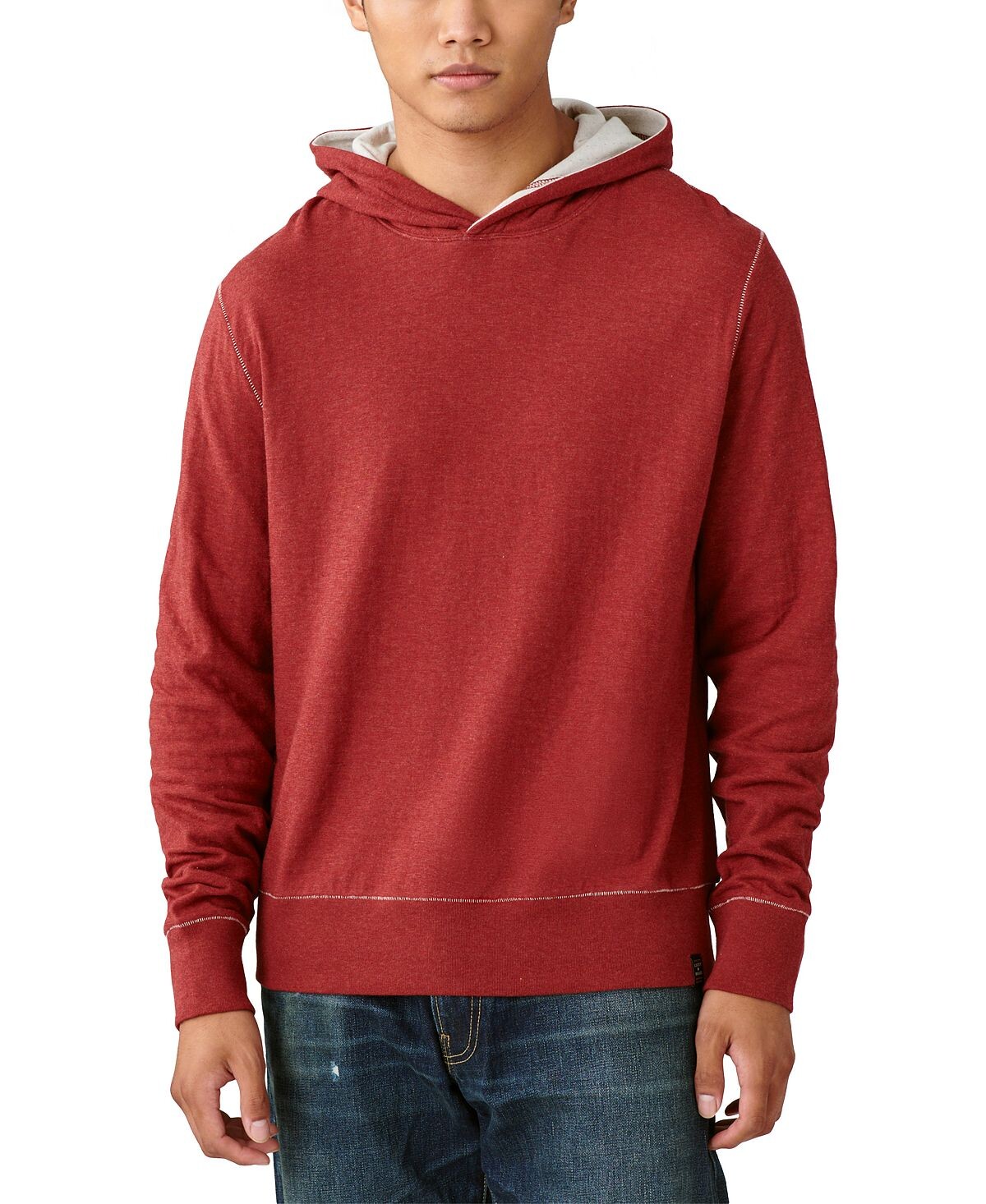 

Мужская толстовка с капюшоном и длинными рукавами Duo Fold Lucky Brand