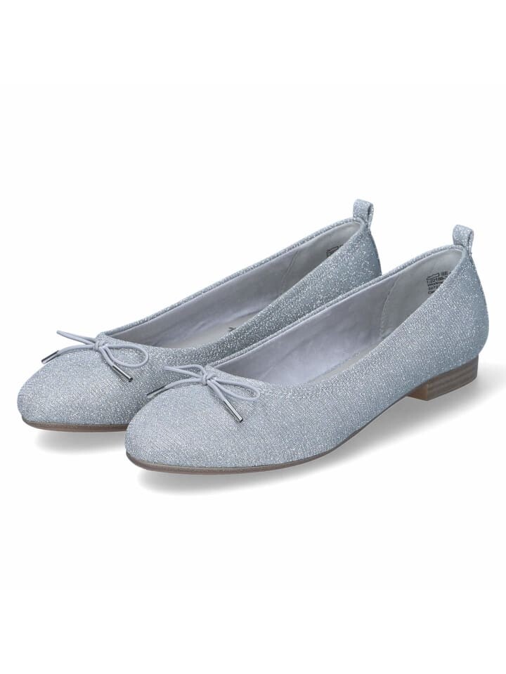 

Балетки Tamaris, серебряный