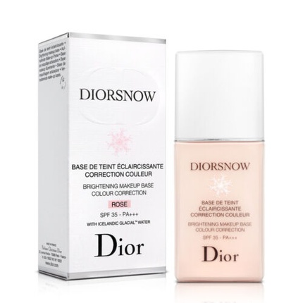 Dior Diorsnow Осветляющая база под макияж Цветокоррекция SPF35 PA+++ Розовый