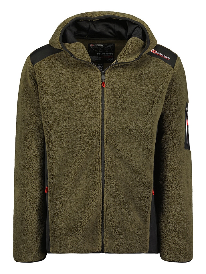 

Флисовая куртка Geographical Norway Tufour, хаки