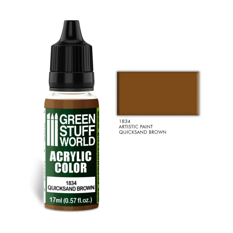 

Зыбучий песок Браун, Paint - Acrylic Color Paint - 17ml (Green Stuff World)