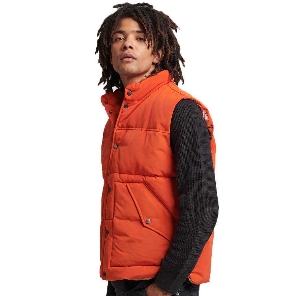 

Жилет Superdry Vintage Mountain Gilet, оранжевый