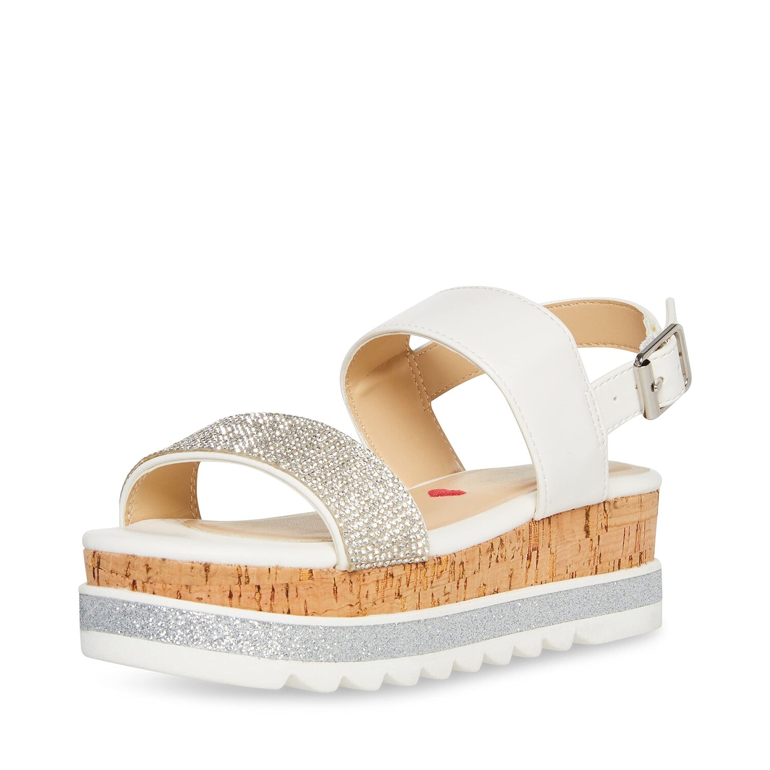 

Туфли на каблуке Steve Madden Kids Tristaa (Little Kid/Big Kid), белый
