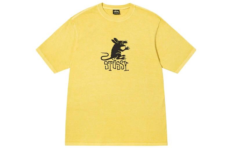 

Футболка мужская Stussy, желтый