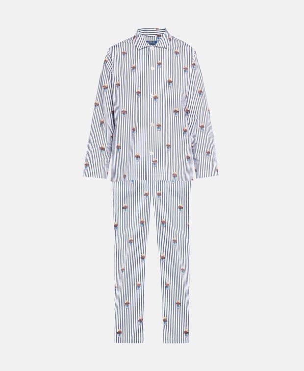 

Пижама Polo Ralph Lauren, темно-синий