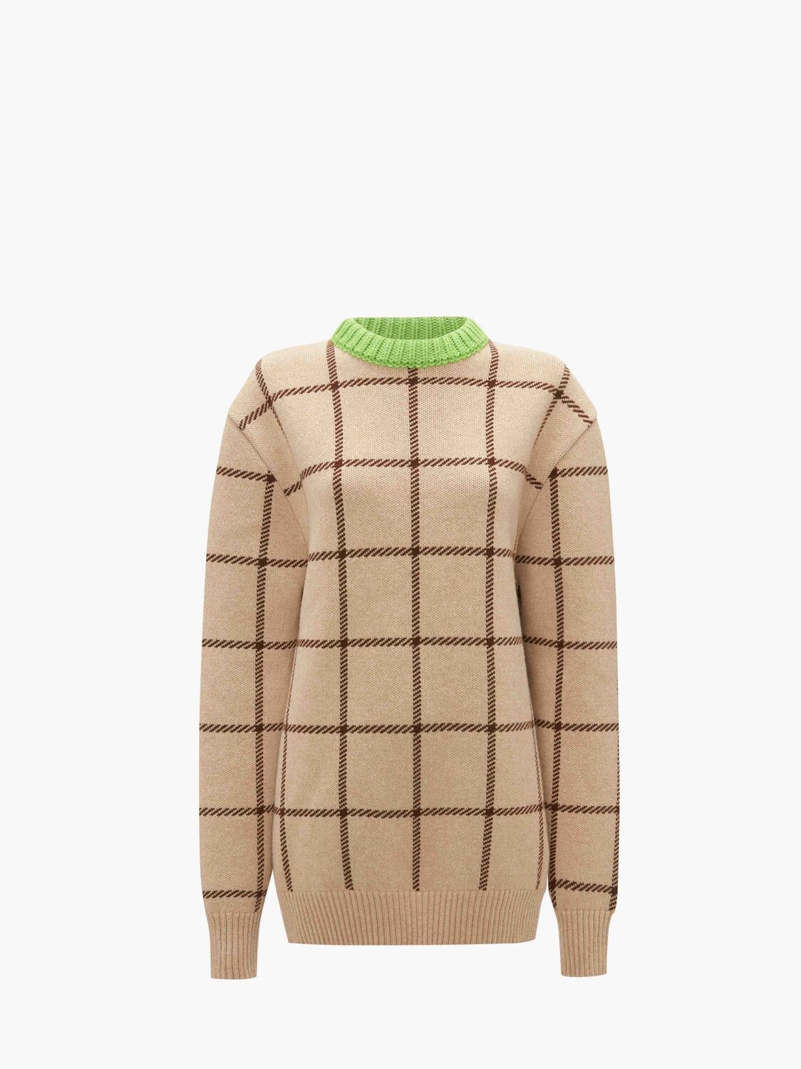 

Джемпер в клетку JW Anderson, Коричневый